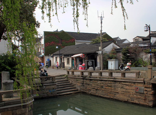 平江路菉葭巷室外绿墙1